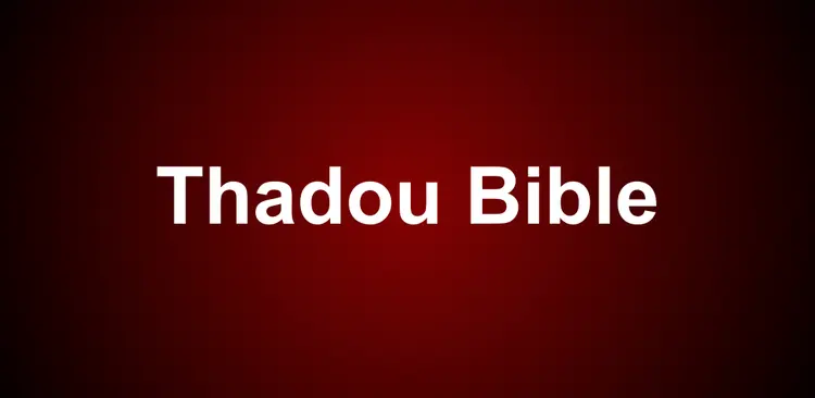 Thadou Bible